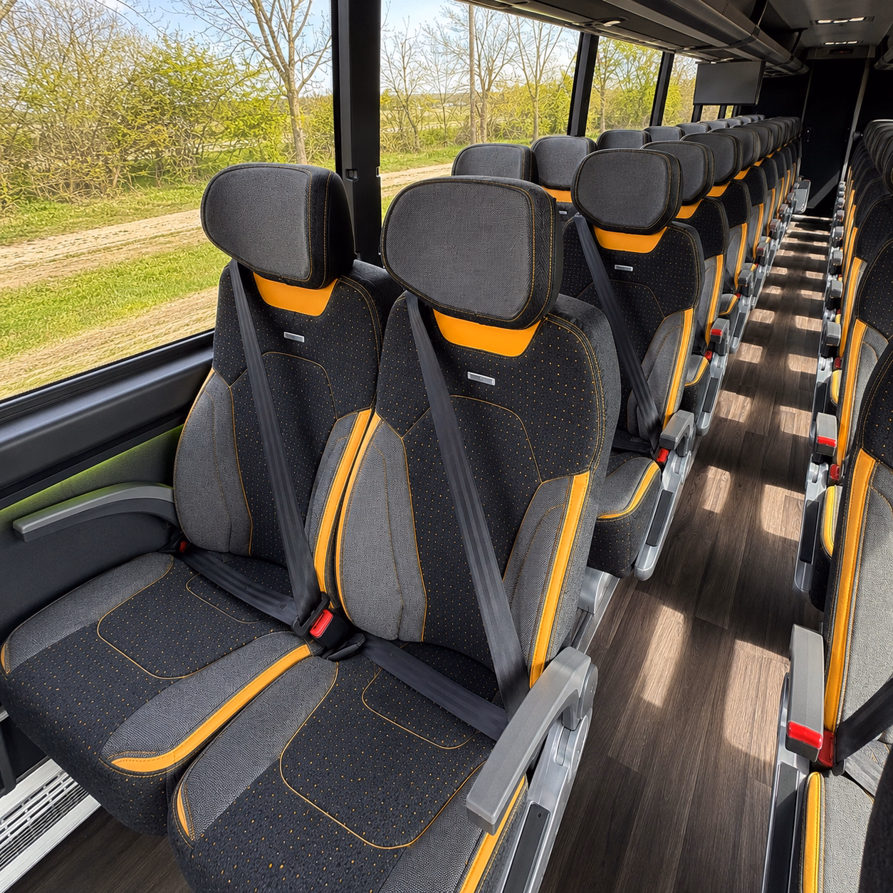 how your starting location and deadhead affect bus rental rates in morgan hill