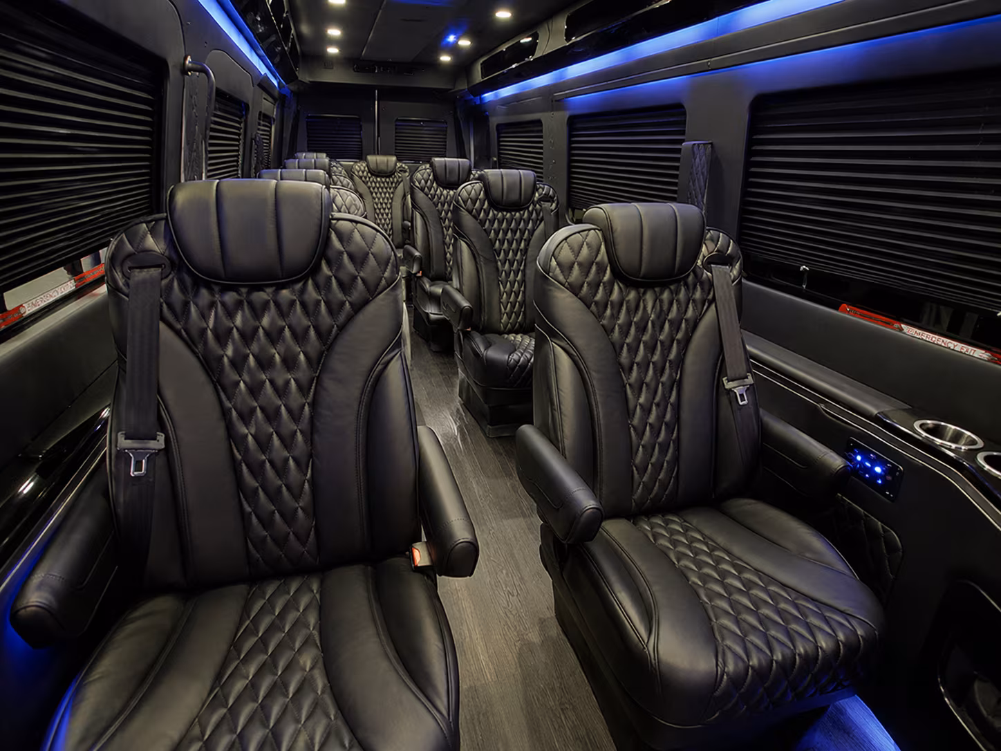 morgan hill employee transportation onboard seating