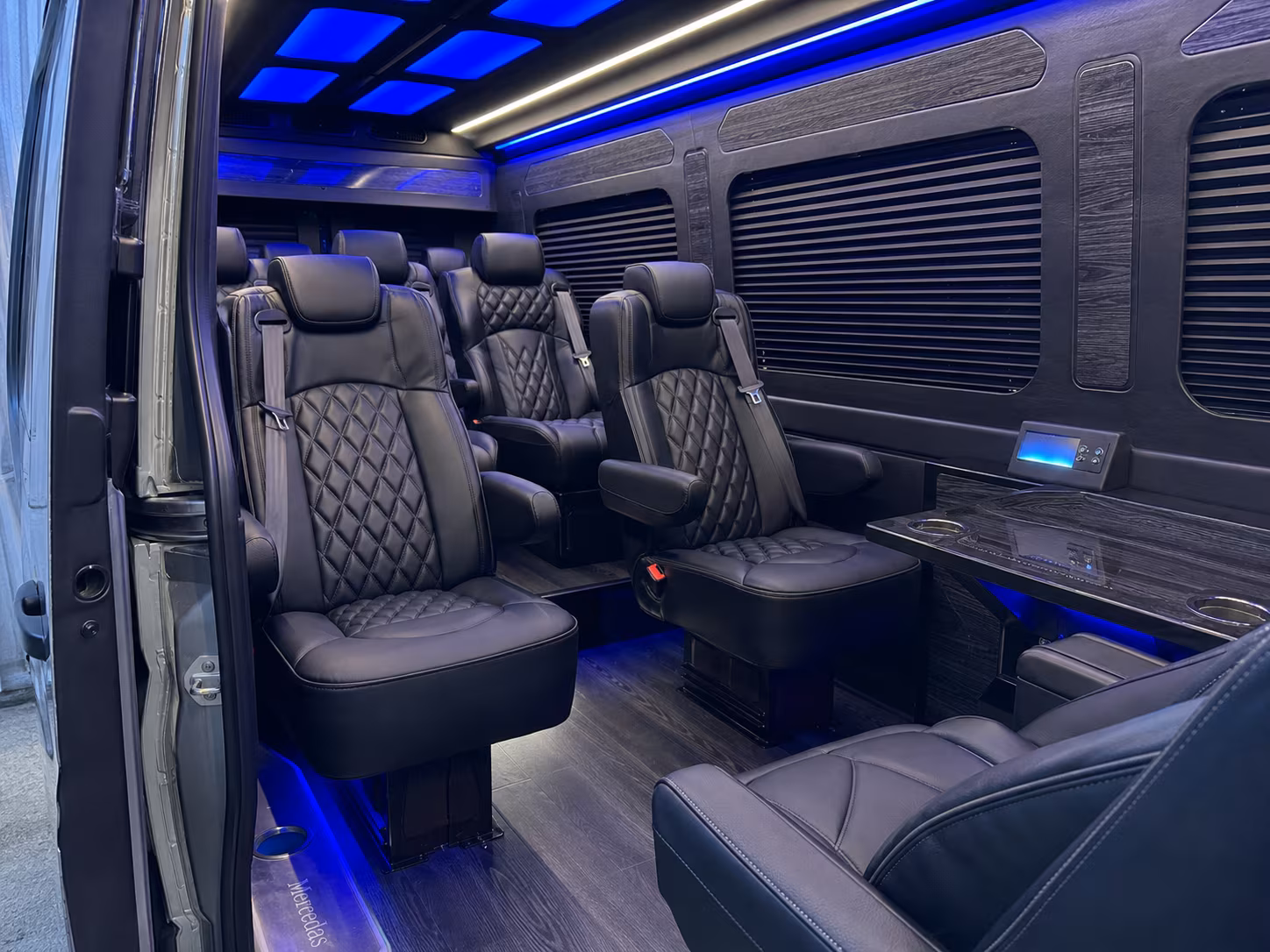 sprinter van transportation for groups and events across morgan hill