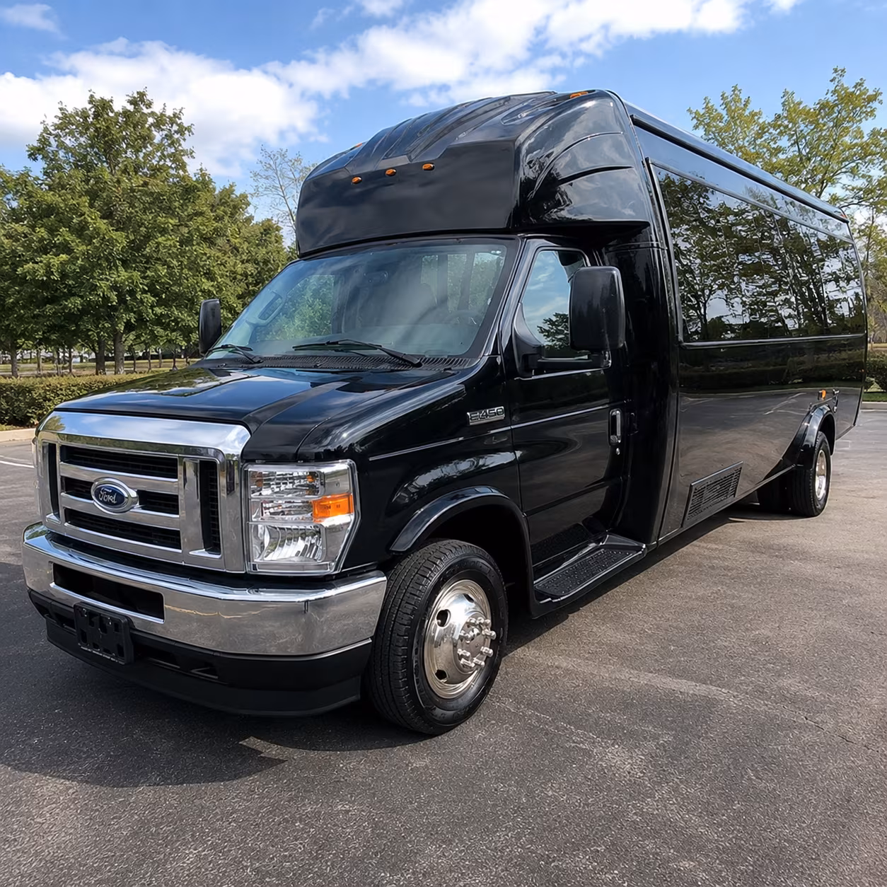 wedding party bus rental