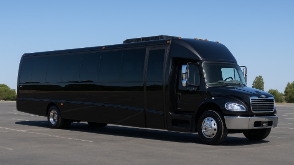 Exterior of Charter Bus Company Morgan Hill's 18 Passenger Minibus in Morgan Hill