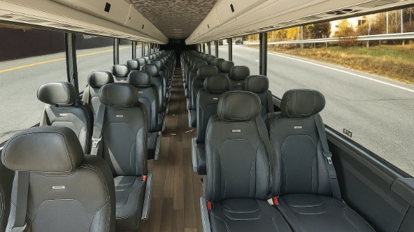 morgan hill 18 passenger minibus inside