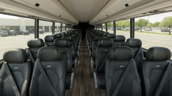 morgan hill 30 passenger minibus inside