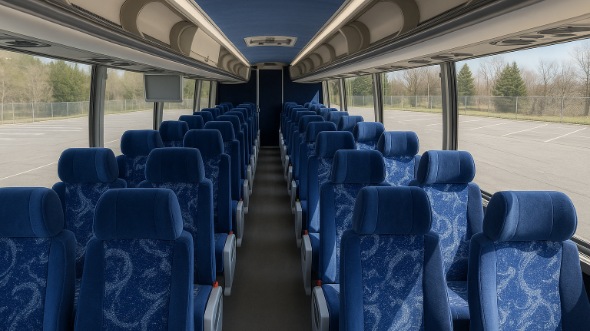 morgan hill 50 passenger charter bus rental
