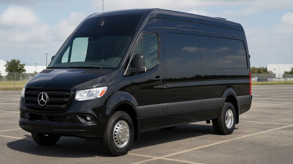 morgan hill sprinter van with driver